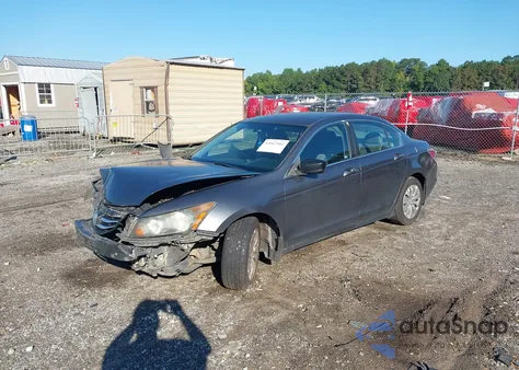 2012 Honda Accord 2.4 Lx z USA, uszkodzony, nr VIN 1HGCP2F38CA182634